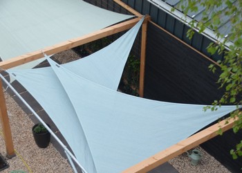 Shadesails Showtuin Van den Eijnde nettenverkoop