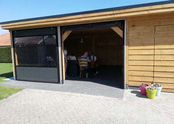 Verandadoek Shadow comfort Deepgrey M. Bakker dienstverlening Ospel