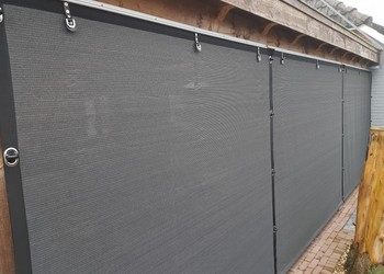 Verandadoek shadow comfort deep grey Fam. Hoekman