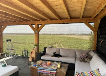 verandadoek rail + rollager floortje otto