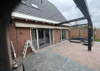 waterdicht harmonicadoek urban taupe R. Zuidgeest