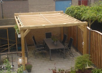 wavesail + pergola